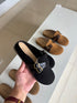 Double Belted Slid On Clogs